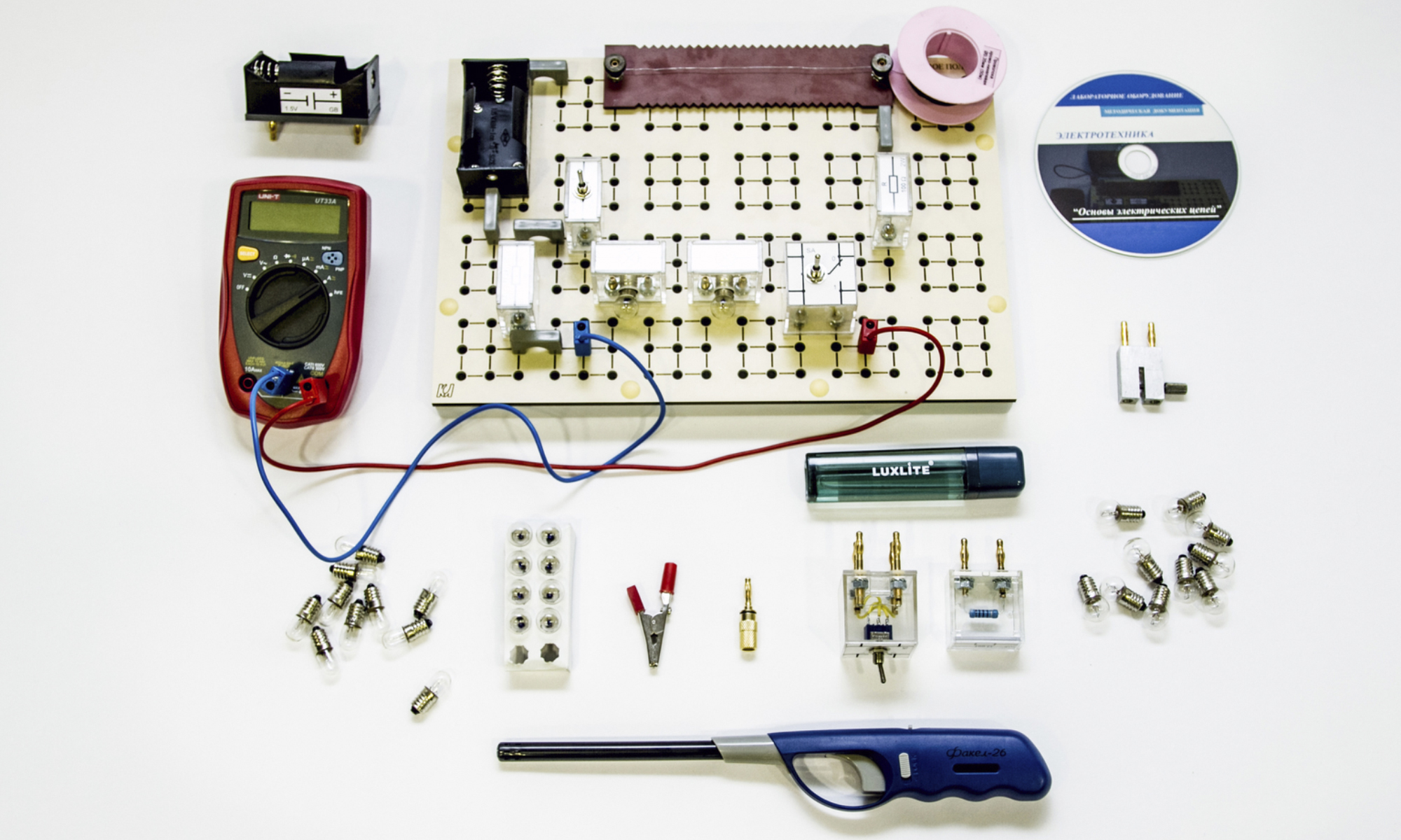 Электрическая основа. Комплект для лабораторного практикума по электричеству фл001. Матрица в электронике. Основы электрических цепей. Набор для электротехники электрические цепи.